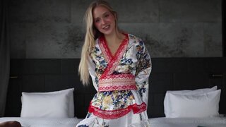 Caroline Zalog Kimono Try On Haul Video Released