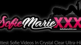 Brunette Sofie Marie Comforts Heartbroken Stepson