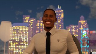 Hot wife sucks and fucks her husband's boss during a meeting